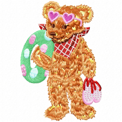 Teddy Embroidery Design 1 Teddy Embroidery Design 1